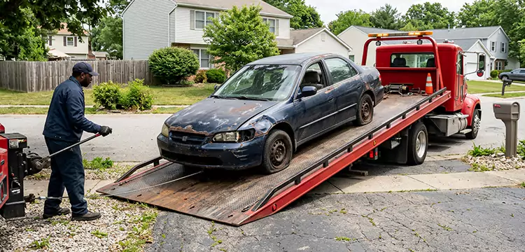 Same-Day Old Junk Car Removal in Chicago